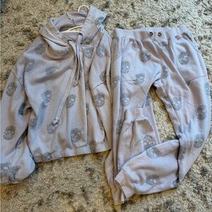 Vintage Havana Jumpsuit Purple Women’s Size Medium Skull